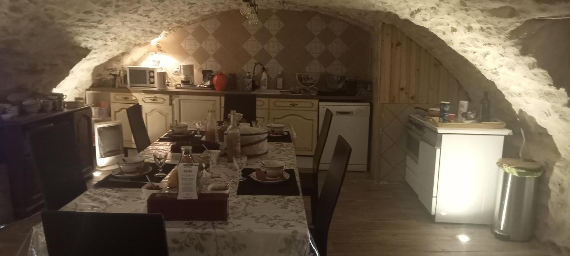 La Dame Blanche Panzió Saint-Maurice-dʼIbie Kültér fotó