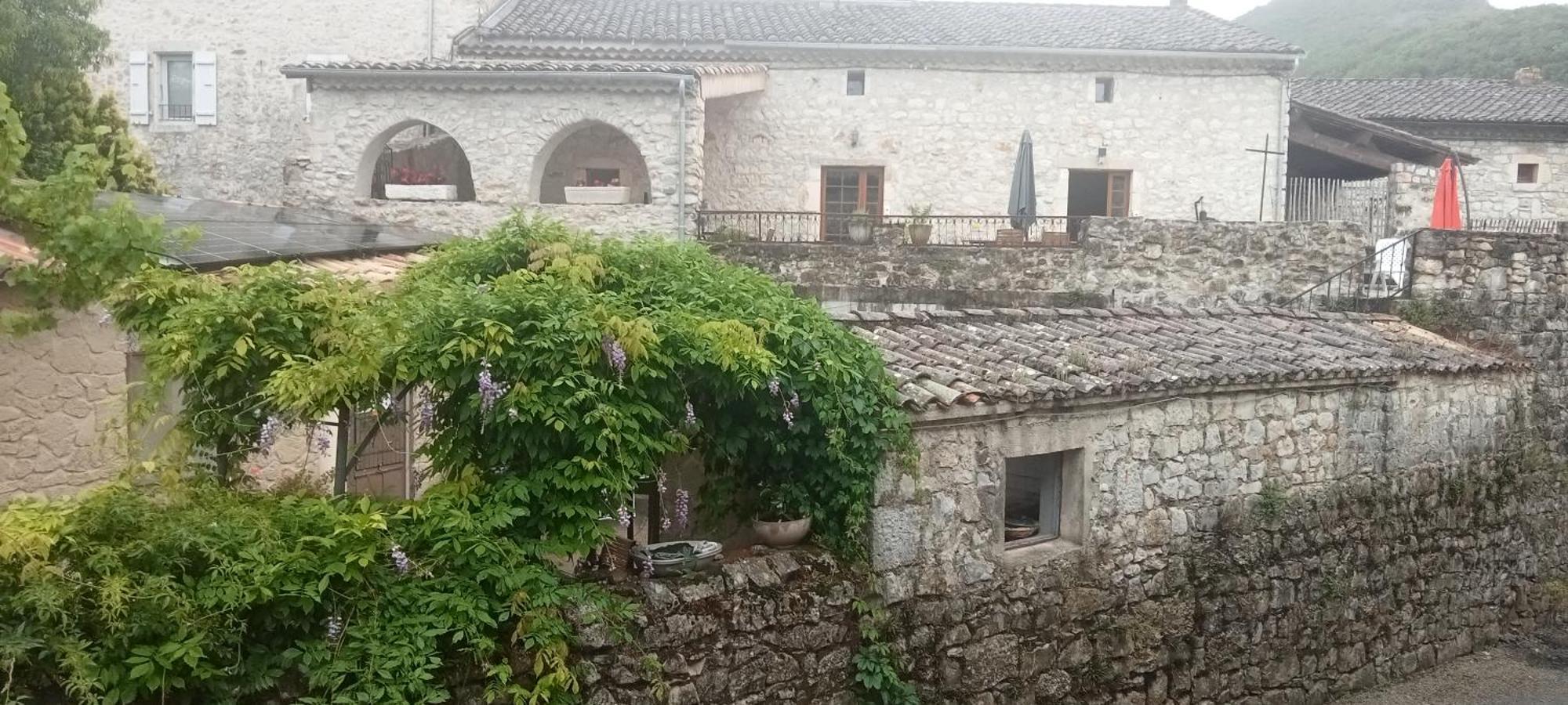 La Dame Blanche Panzió Saint-Maurice-dʼIbie Kültér fotó